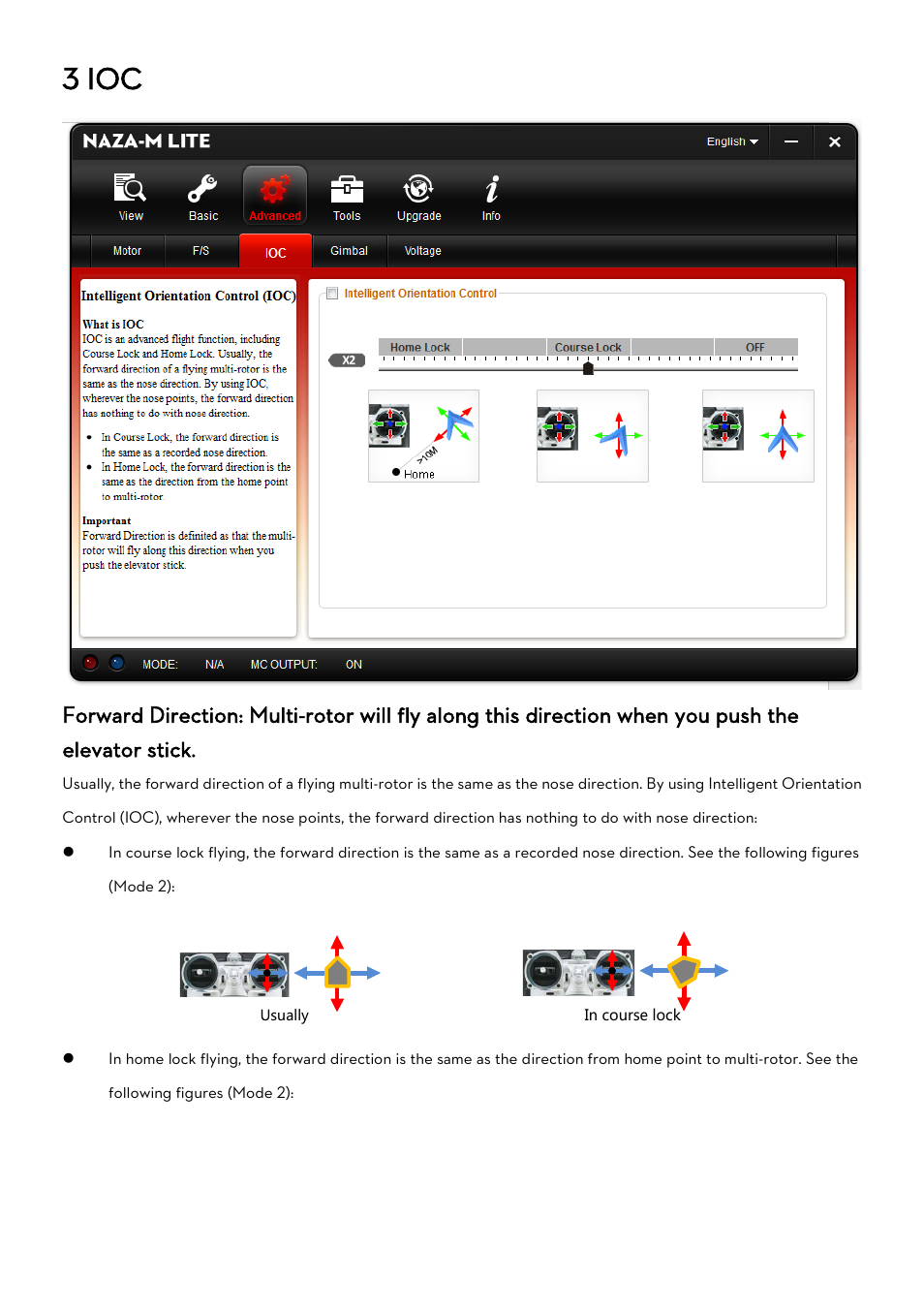 3 ioc | DJI Naza-M Lite User Manual | Page 25 / 45