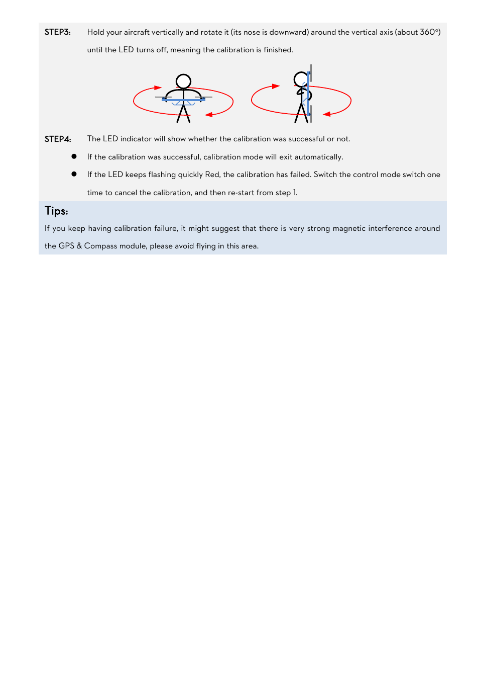 Tips | DJI Naza-M Lite User Manual | Page 36 / 45