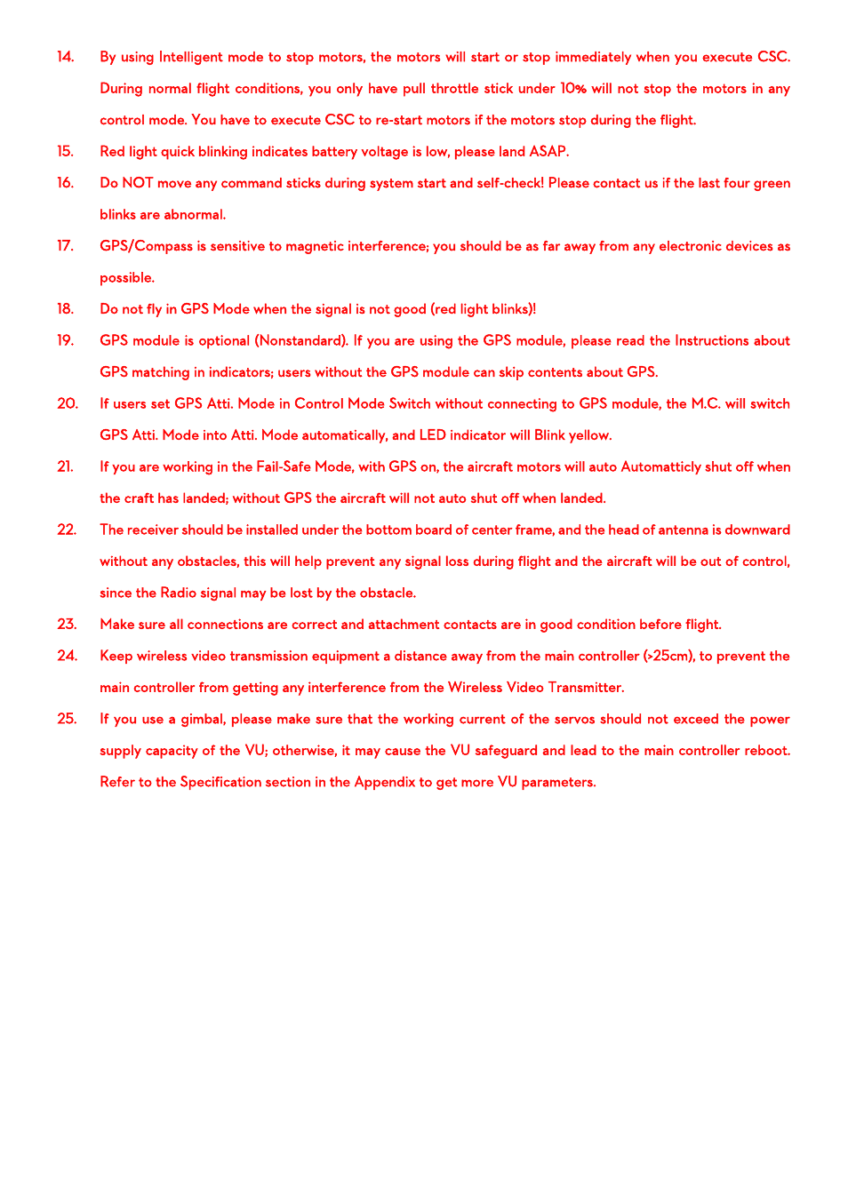 DJI Naza-M Lite User Manual | Page 7 / 45