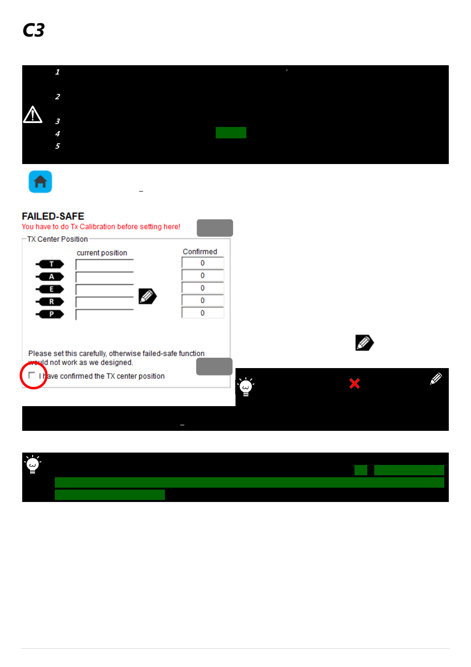 C3 fail-safe, Fail-safe, Ge 23 | DJI Wookong-H User Manual | Page 22 / 27