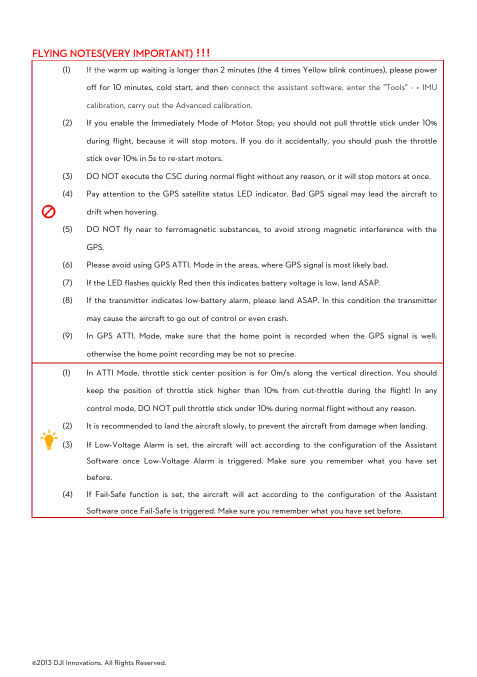 DJI Naza-M User Manual | Page 15 / 33