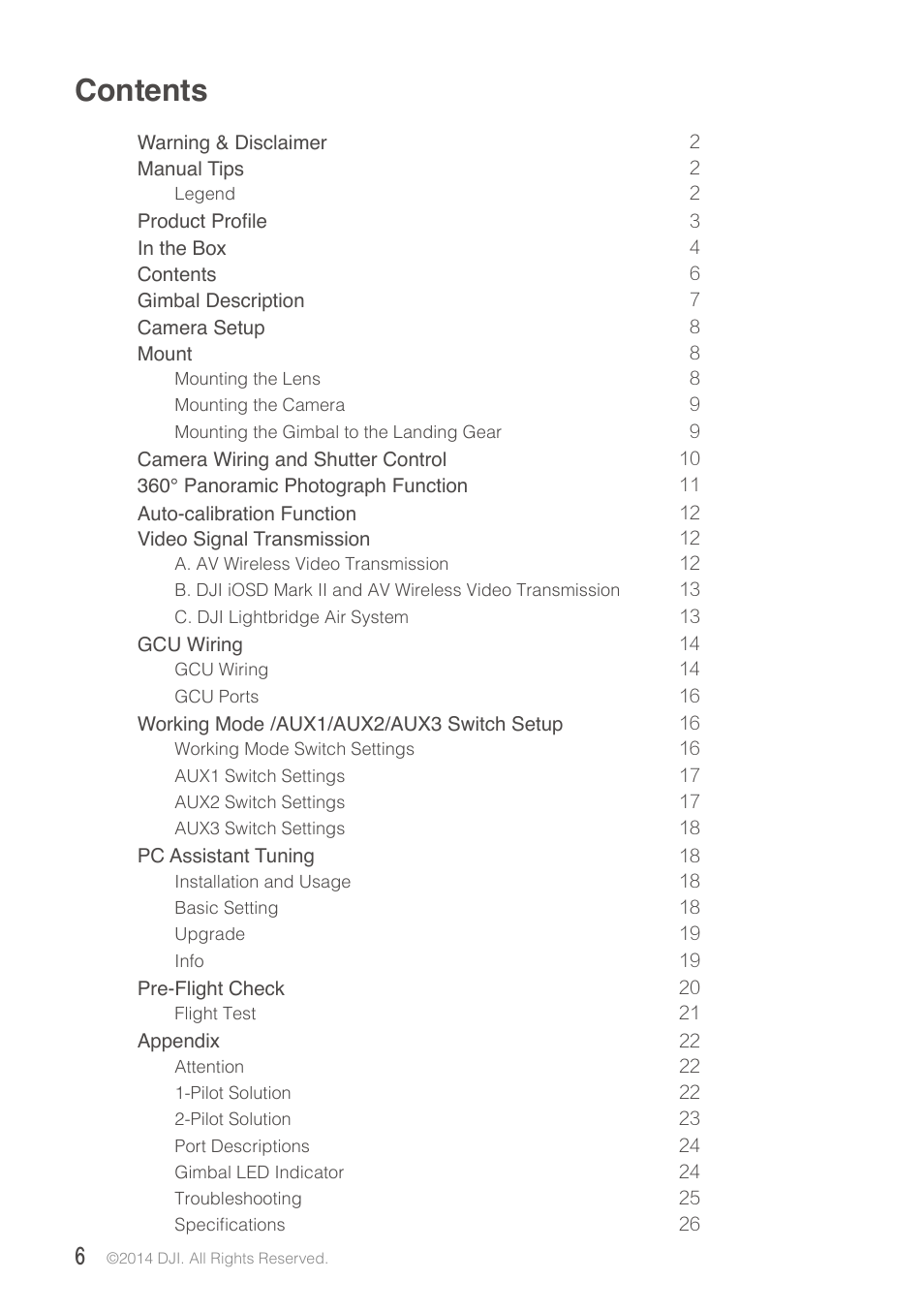 DJI Z15-5D III (HD) User Manual | Page 6 / 28