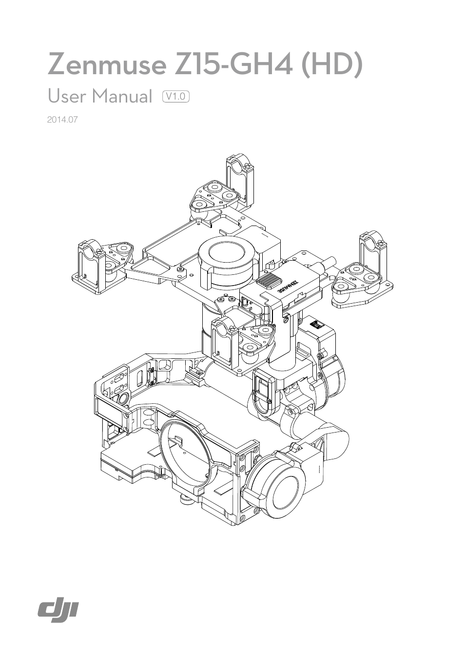 DJI Z15-GH4 (HD User Manual | 28 pages