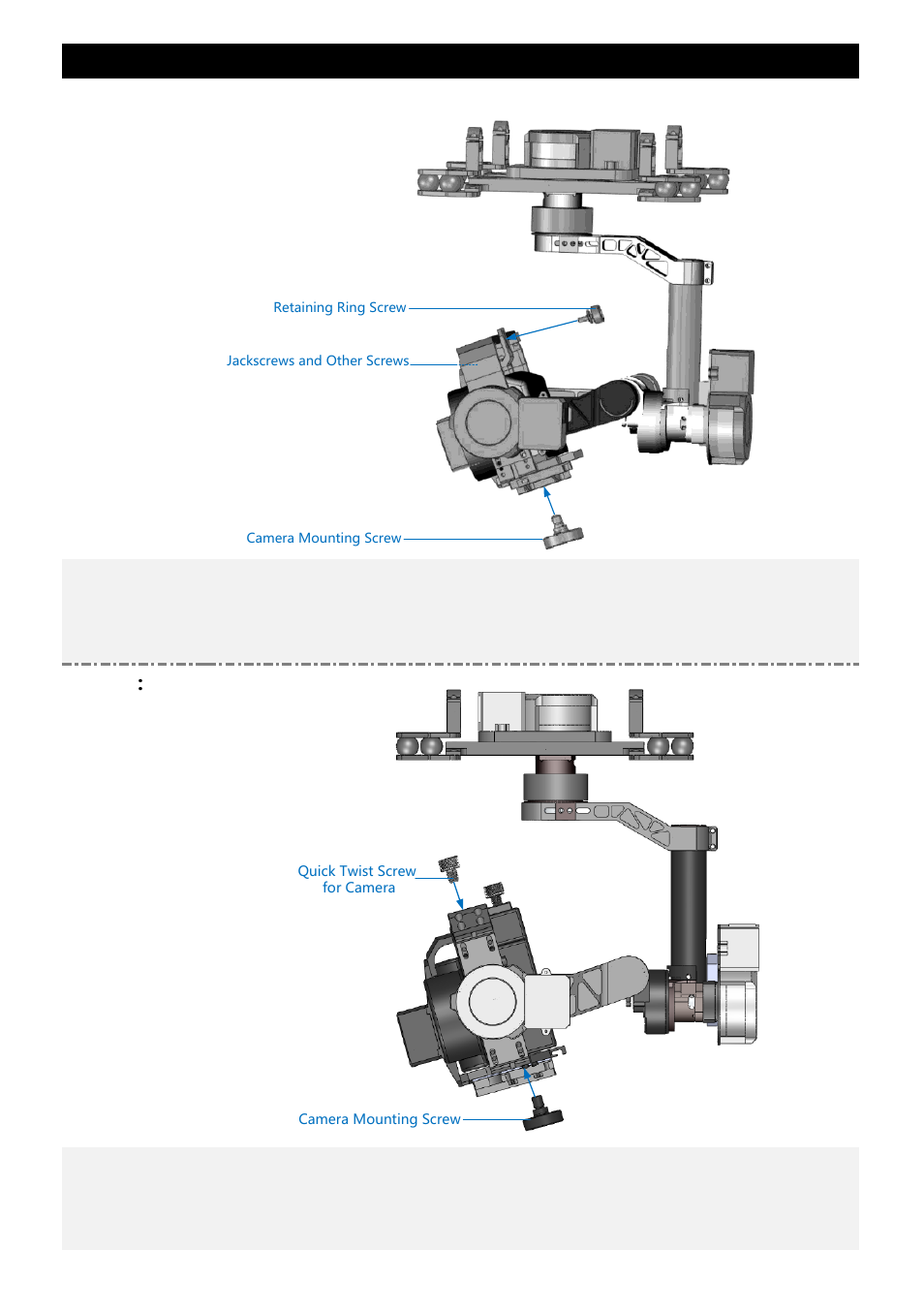 Mount camera into gimbal, Z15-n | DJI Z15 User Manual | Page 13 / 33