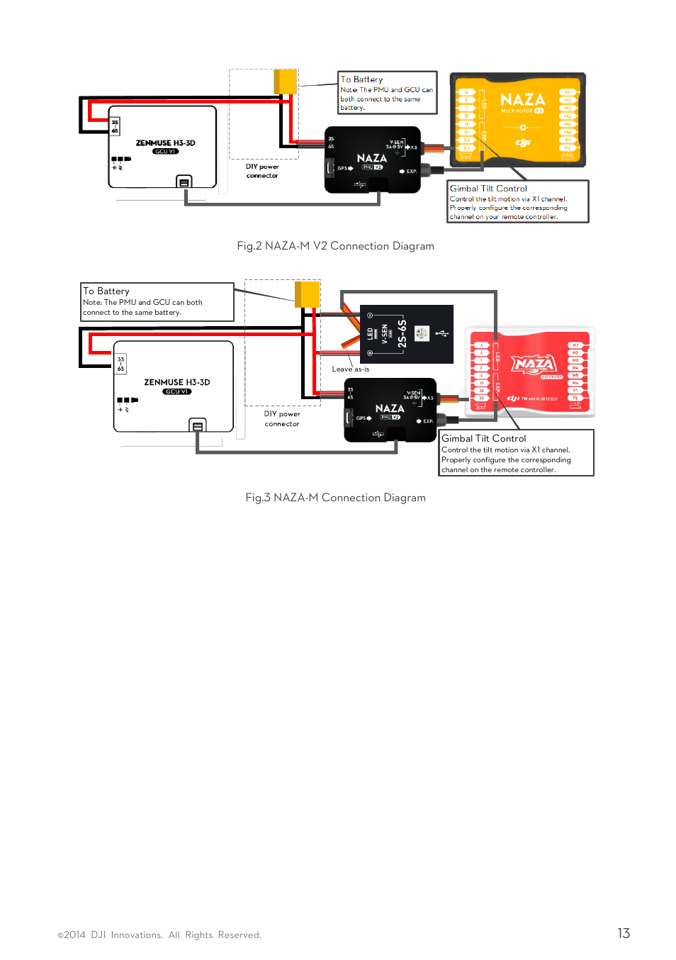 DJI H3-3D User Manua User Manual | Page 13 / 20
