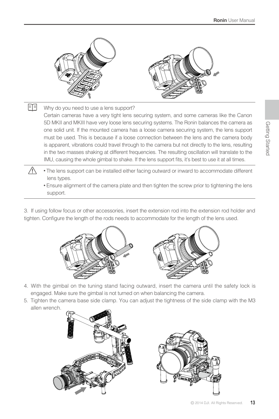DJI Ronin User Manual | Page 13 / 36