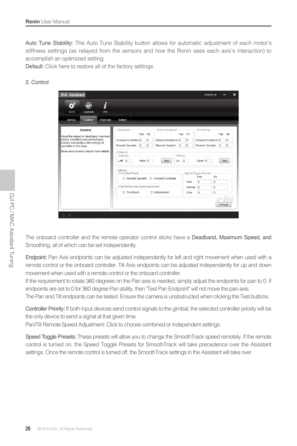 DJI Ronin User Manual | Page 26 / 36
