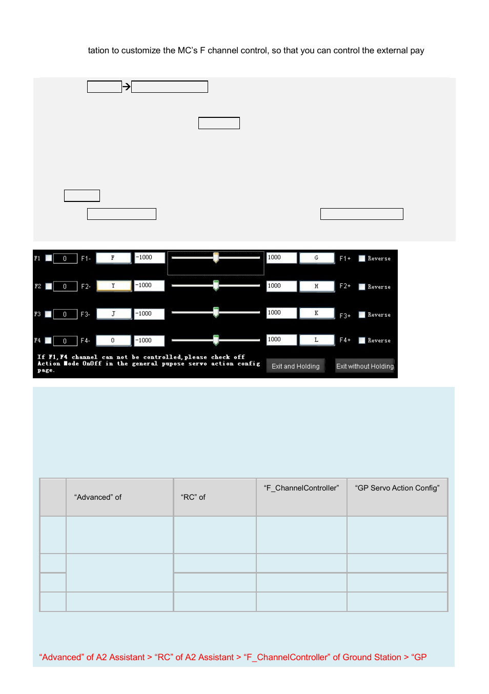 3 f channel controller, Tips | DJI Ground Station User Manual | Page 34 / 48