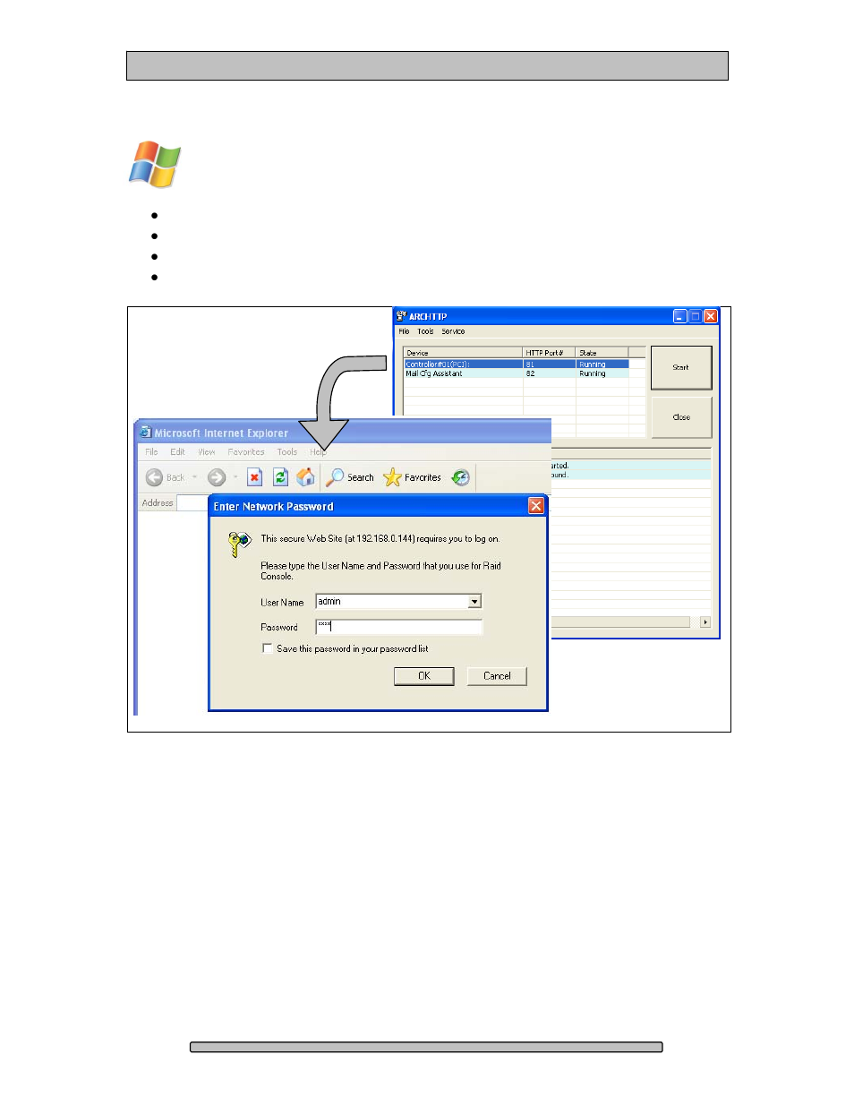 Start windows pc raid console gui | Dulce Systems PRO Mini User Manual | Page 26 / 48