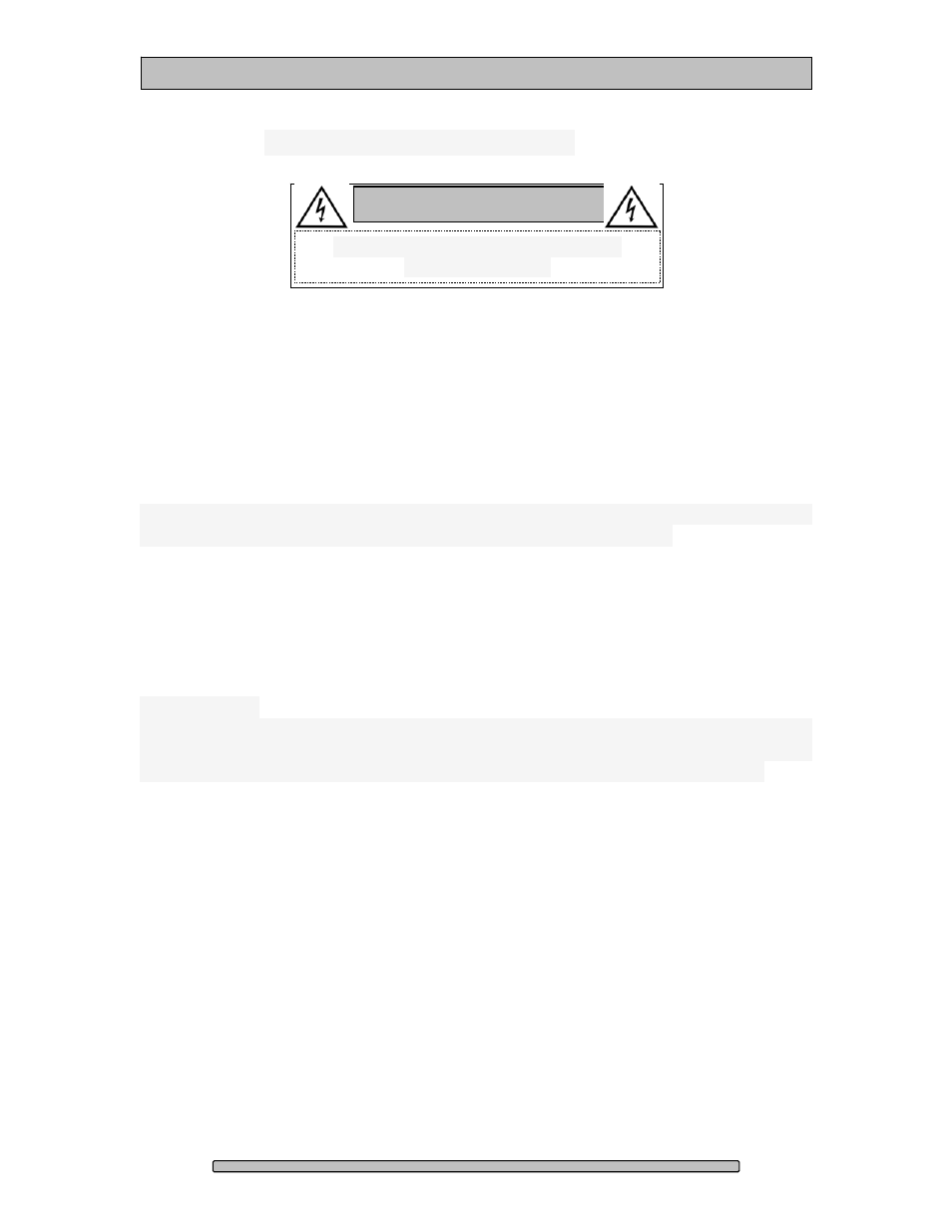 Des mesures de sécurité | Dulce Systems PRO Mini User Manual | Page 5 / 48