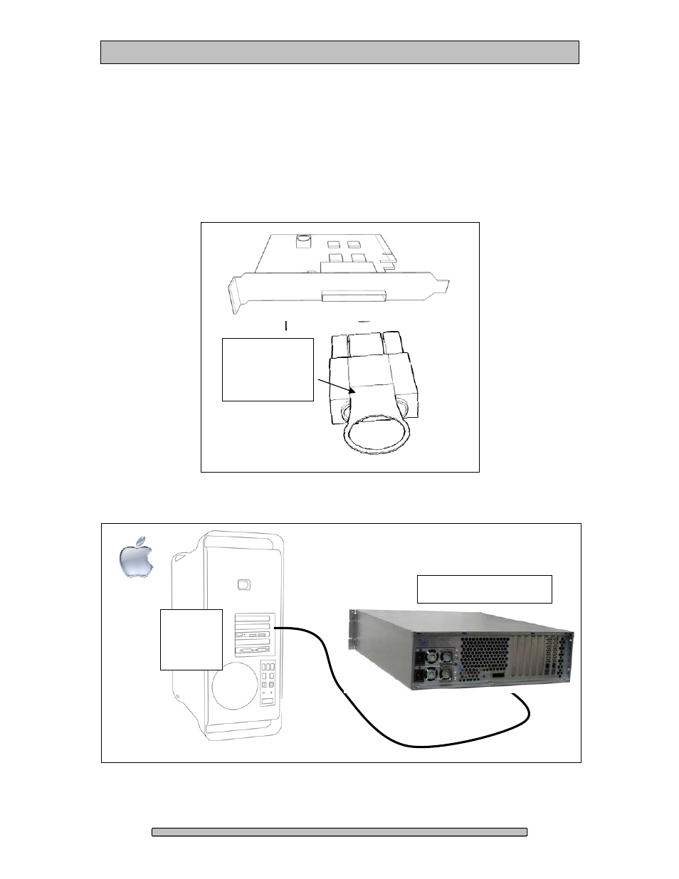 Making the connections, Pci-e extender cable, Mac connection | Dulce Systems PRO RX16ex User Manual | Page 17 / 42