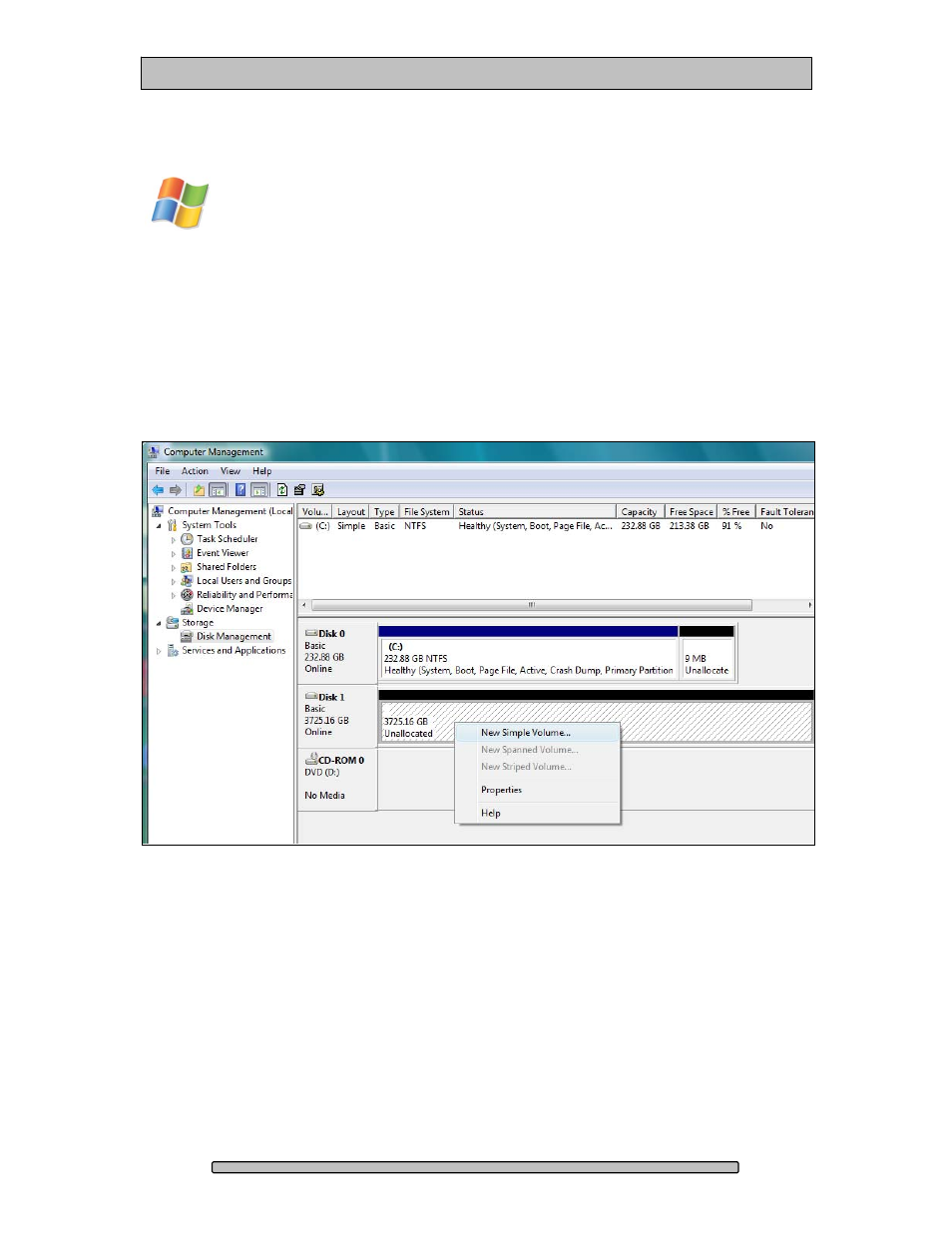 Windows xp / vista formatting | Dulce Systems PRO RX16ex User Manual | Page 36 / 42