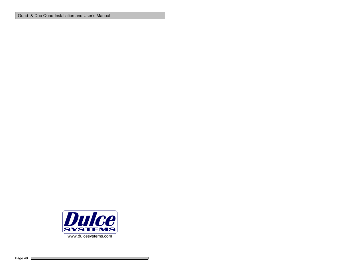 Dulce Systems Duo Quad User Manual | Page 21 / 21