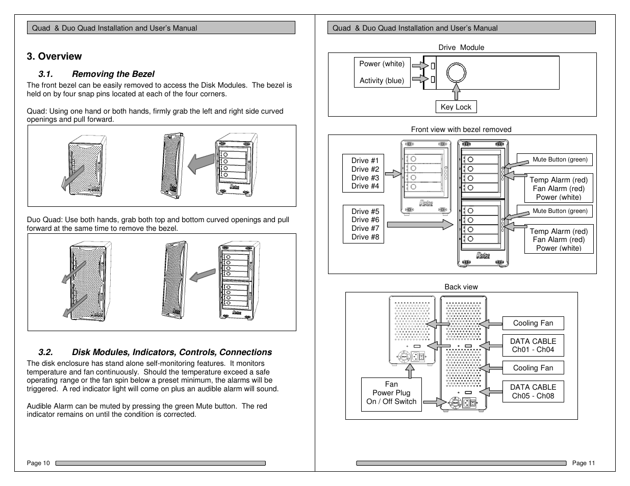 Overview | Dulce Systems Duo Quad User Manual | Page 6 / 21