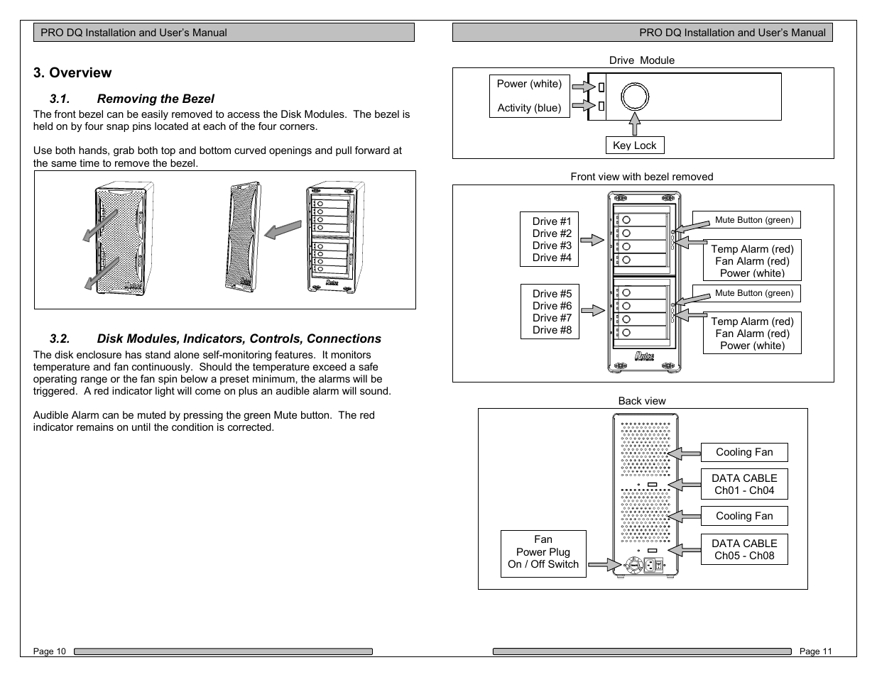Overview | Dulce Systems PRO DQ User Manual | Page 6 / 21