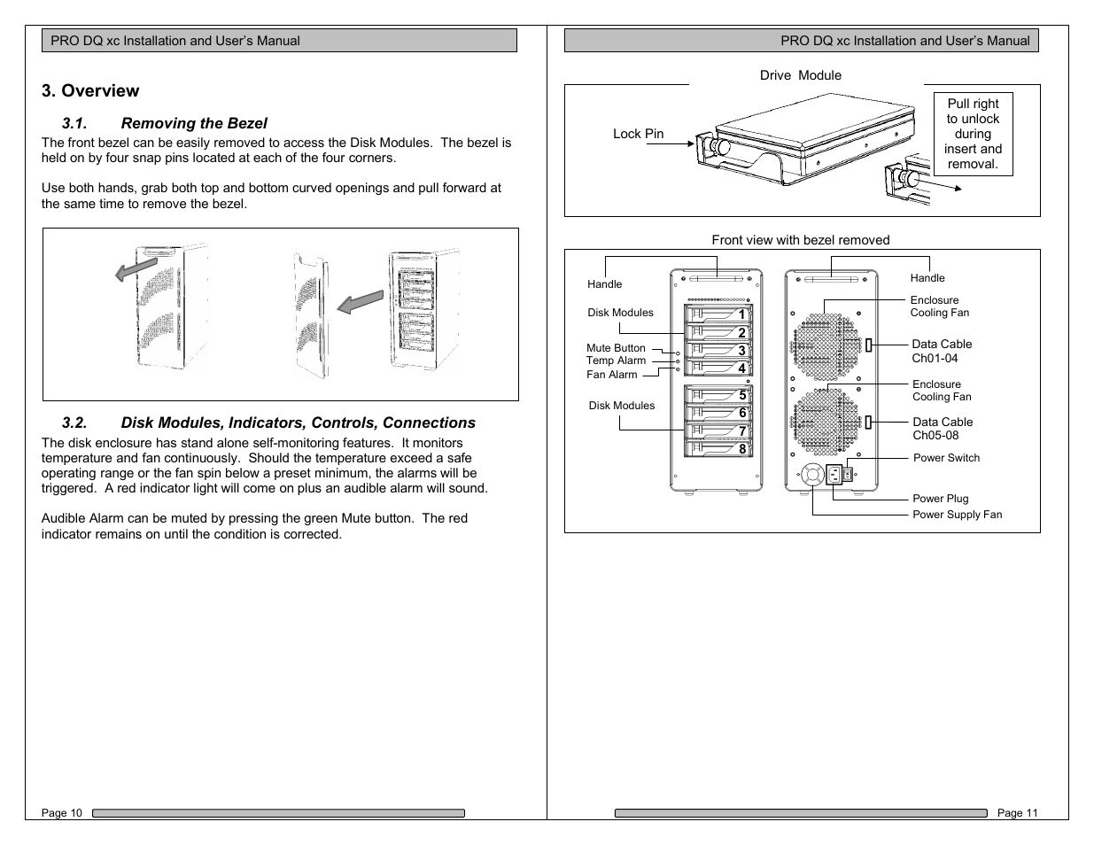 Overview | Dulce Systems PRO DQ xc User Manual | Page 6 / 21