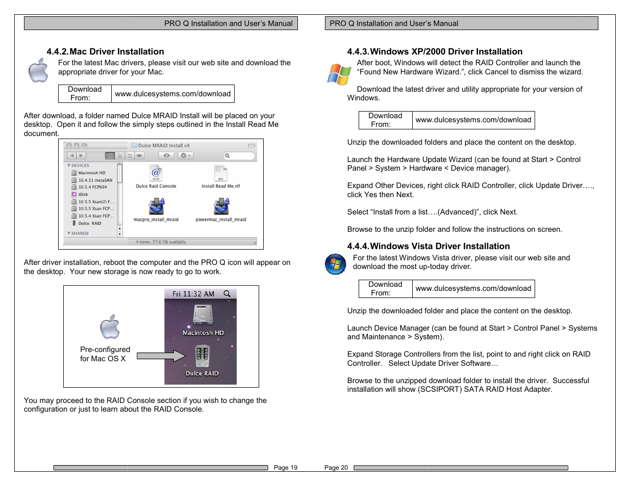 Dulce Systems PRO Q User Manual | Page 10 / 20