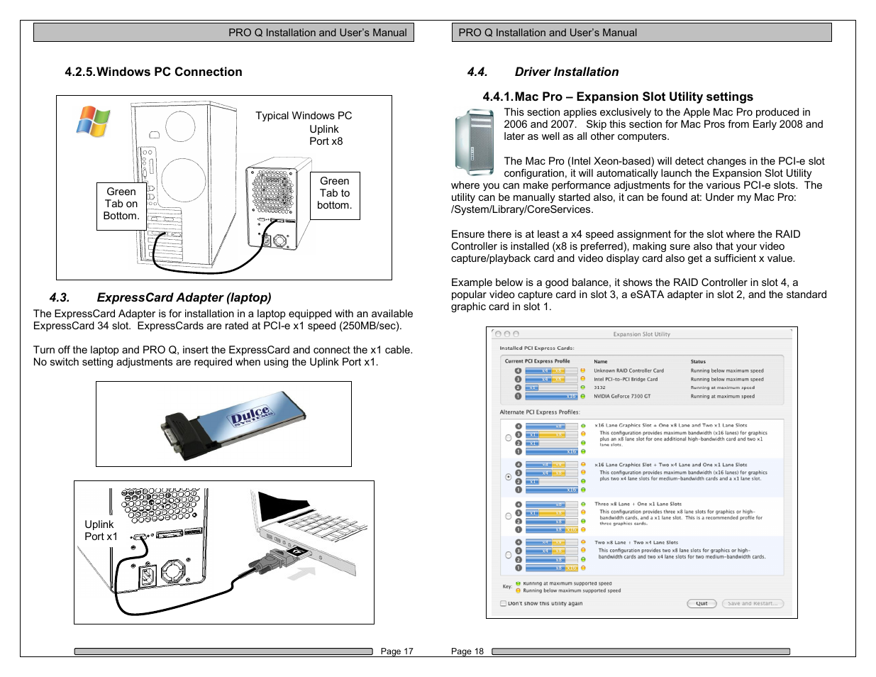 Dulce Systems PRO Q User Manual | Page 9 / 20