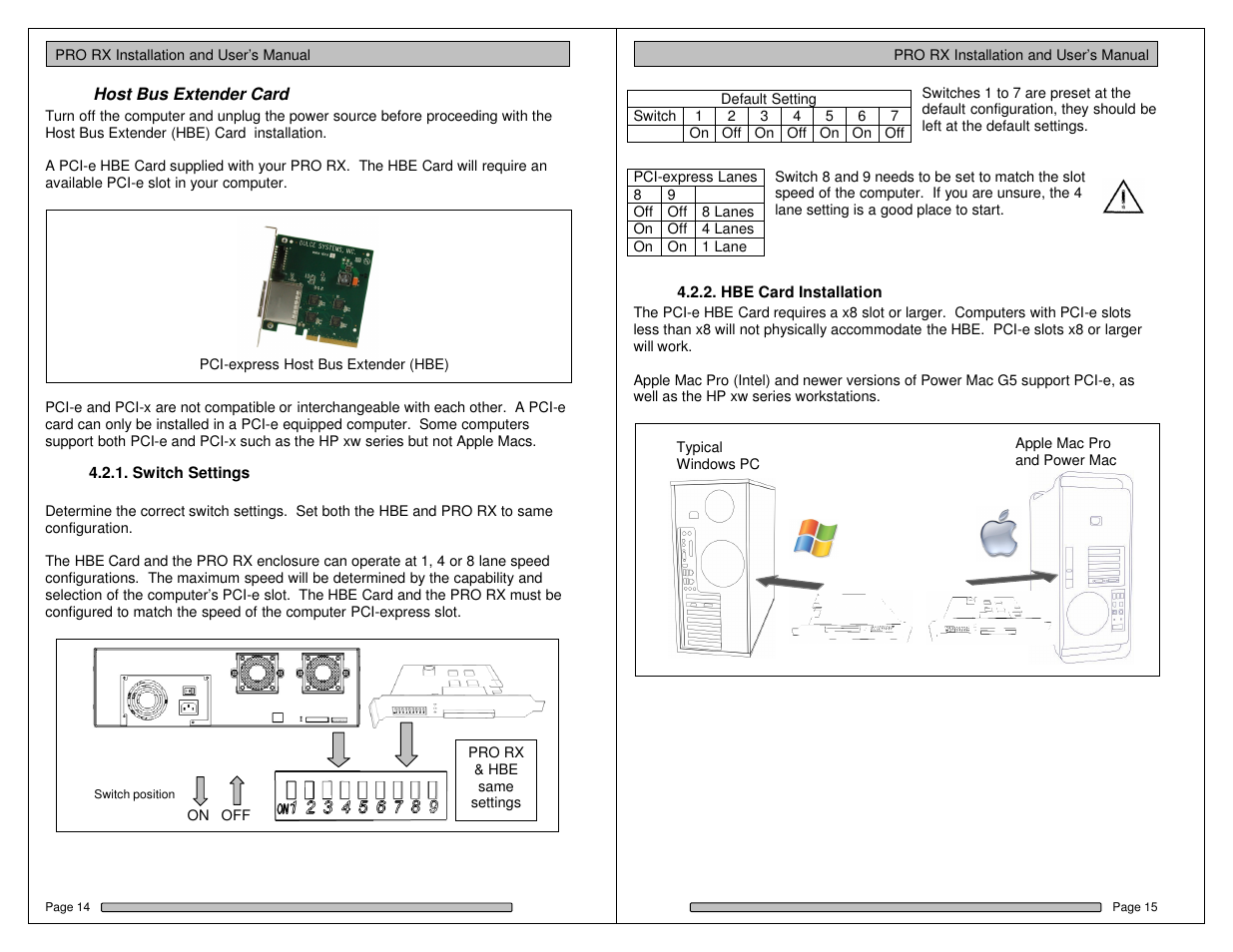 Dulce Systems PRO RX User Manual | Page 71 / 84