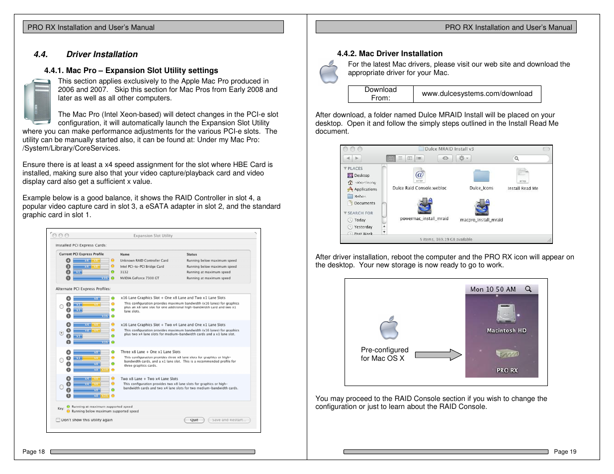 Dulce Systems PRO RX User Manual | Page 73 / 84