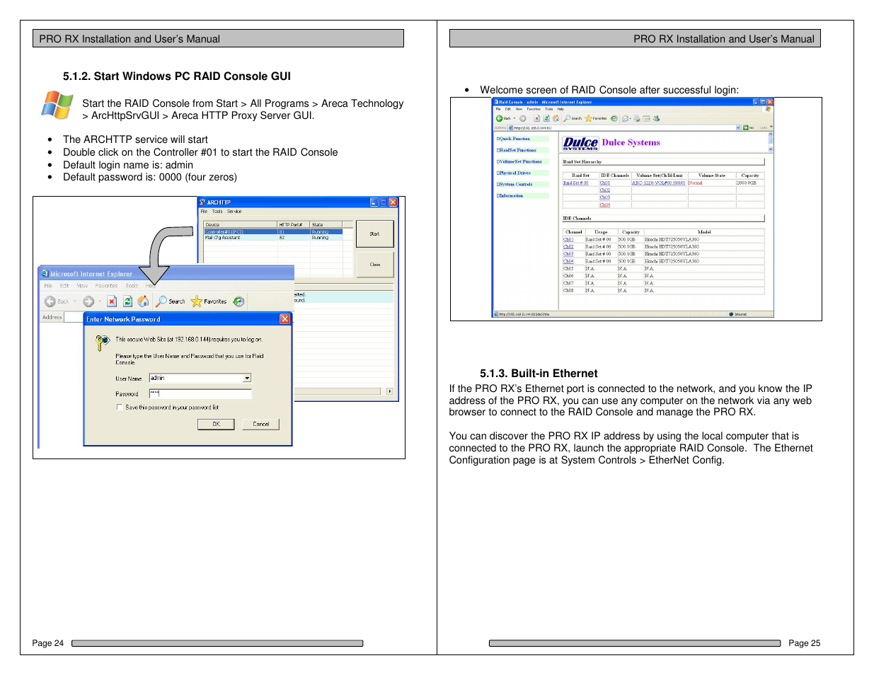 Dulce Systems PRO RX User Manual | Page 76 / 84