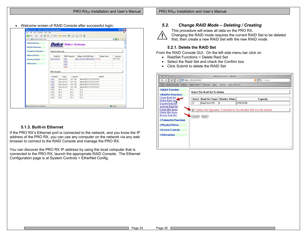 Dulce Systems PRO RX Users Manual User Manual | Page 13 / 20