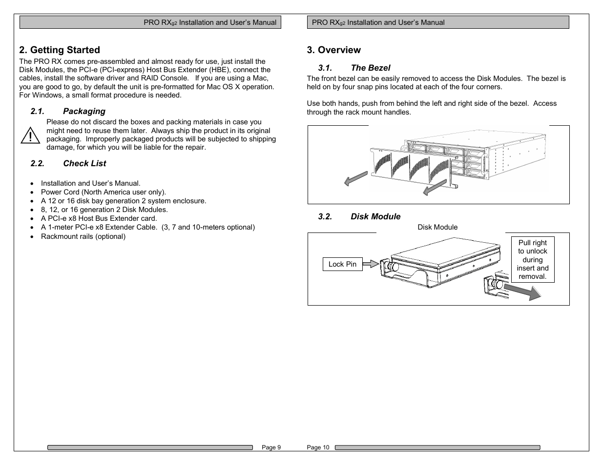 Getting started, Overview | Dulce Systems PRO RX Users Manual User Manual | Page 5 / 20