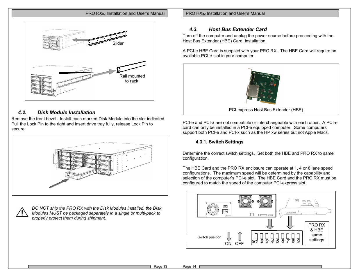 Dulce Systems PRO RX Users Manual User Manual | Page 7 / 20