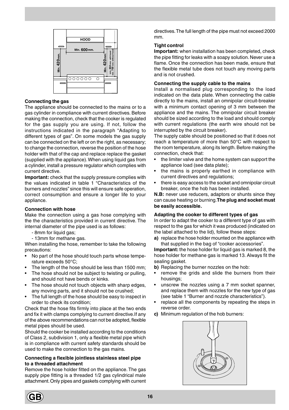 Indesit K3M11/R User Manual | Page 16 / 60