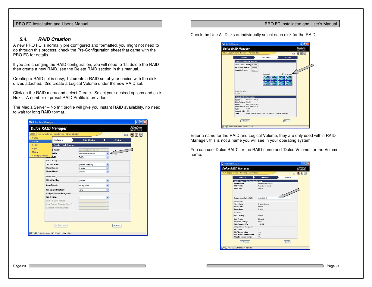 Dulce Systems PRO FC User Manual | Page 11 / 19