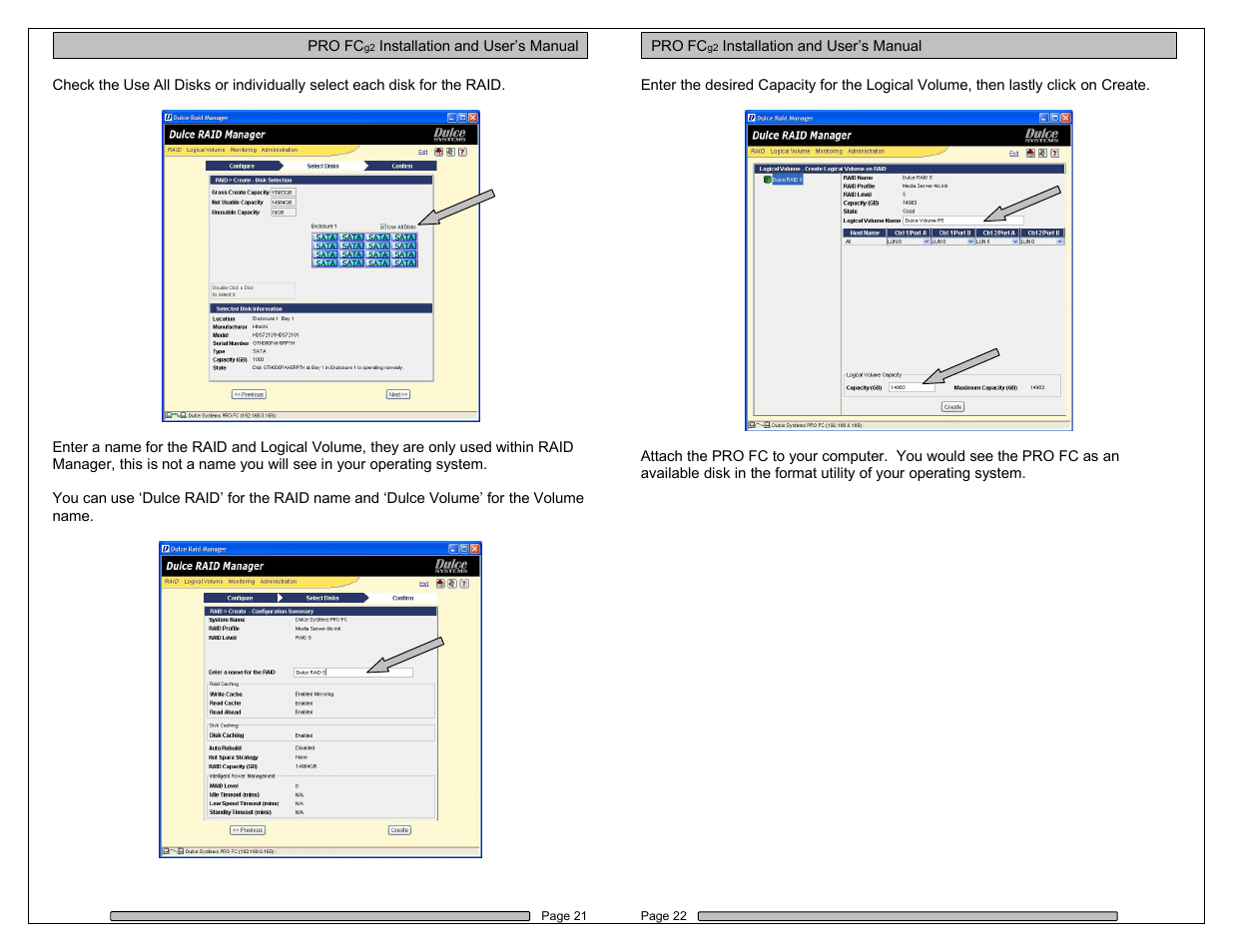 Dulce Systems PRO FC g2 User Manual | Page 11 / 18