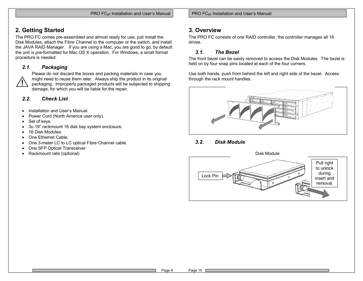 Getting started, Overview | Dulce Systems PRO FC g2 User Manual | Page 5 / 18