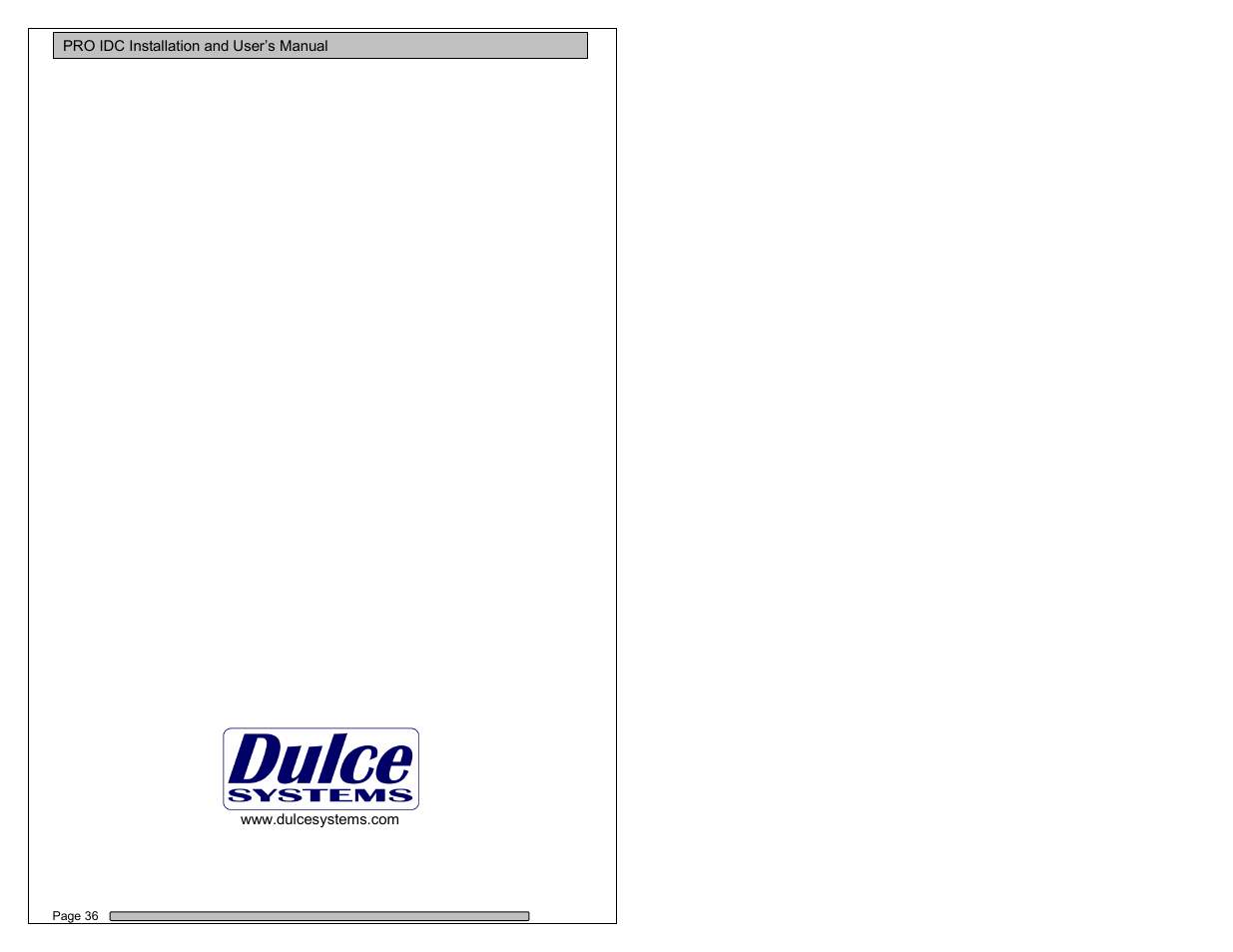 Dulce Systems PRO IDC with g2 trays User Manual | Page 19 / 19