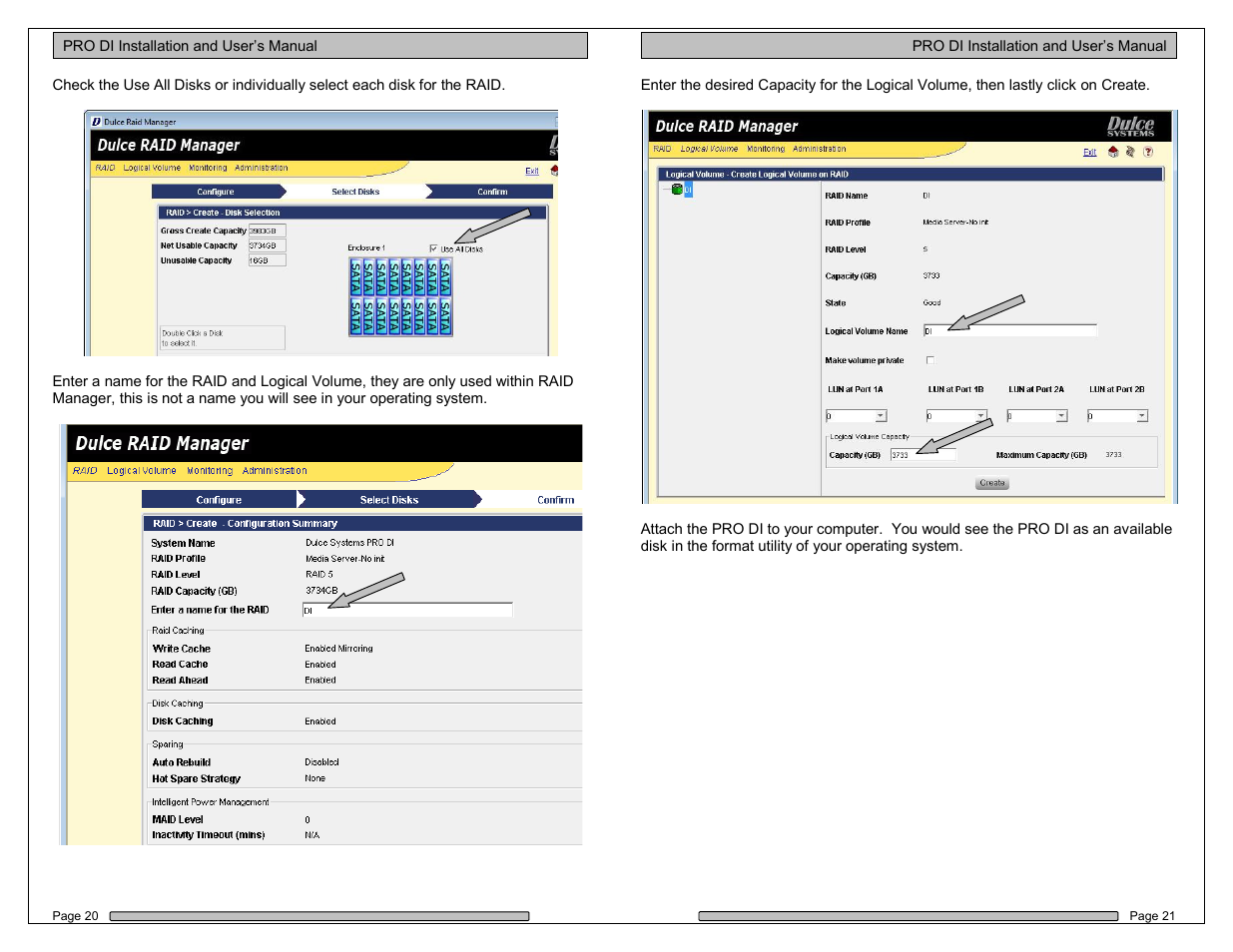 Dulce Systems PRO DI User Manual | Page 11 / 19