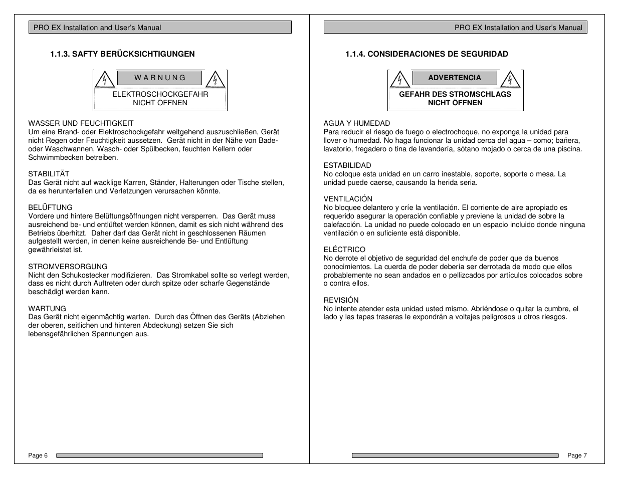 Dulce Systems PRO EX User Manual | Page 4 / 13