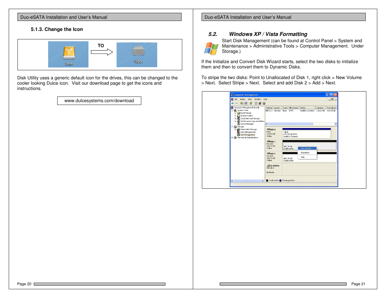 Dulce Systems Duo-eSATA User Manual | Page 11 / 13