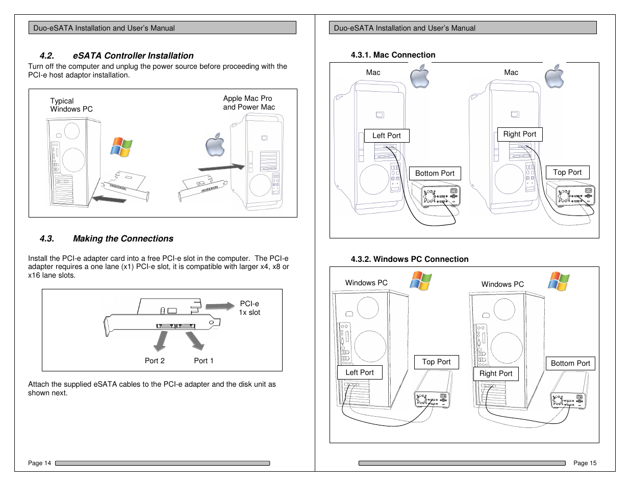 Dulce Systems Duo-eSATA User Manual | Page 8 / 13