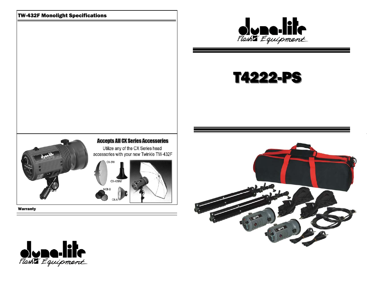 Dynalite T4222-PS Twinkle User Manual | 2 pages