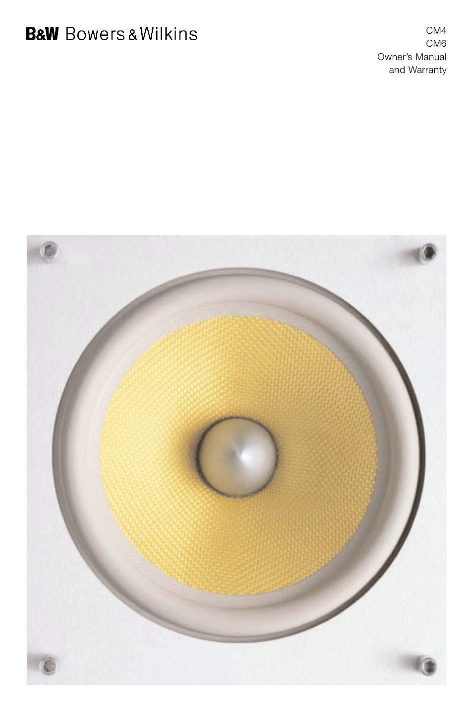 Bowers & Wilkins CM6 User Manual | 29 pages