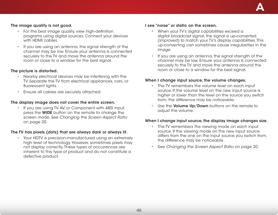 Vizio E320-B1 - User Manual User Manual | Page 52 / 57