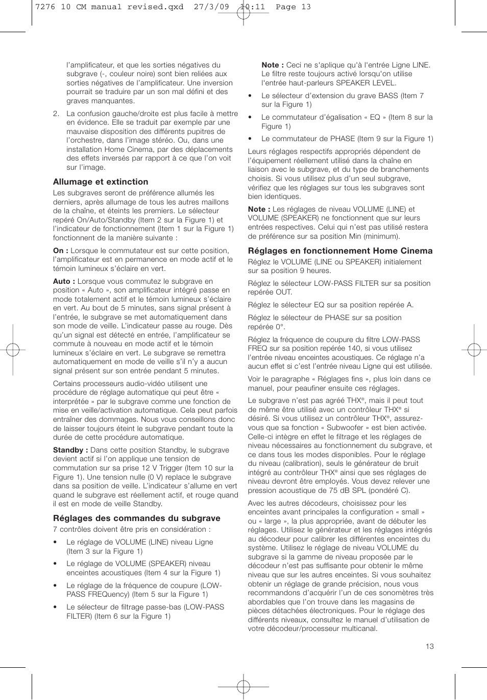 Bowers & Wilkins ASW 10CM User Manual | Page 16 / 104