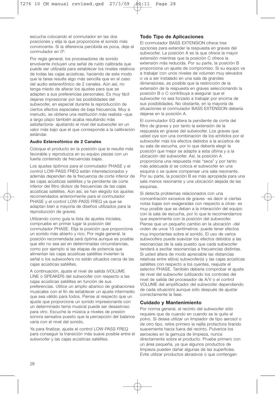 Bowers & Wilkins ASW 10CM User Manual | Page 31 / 104