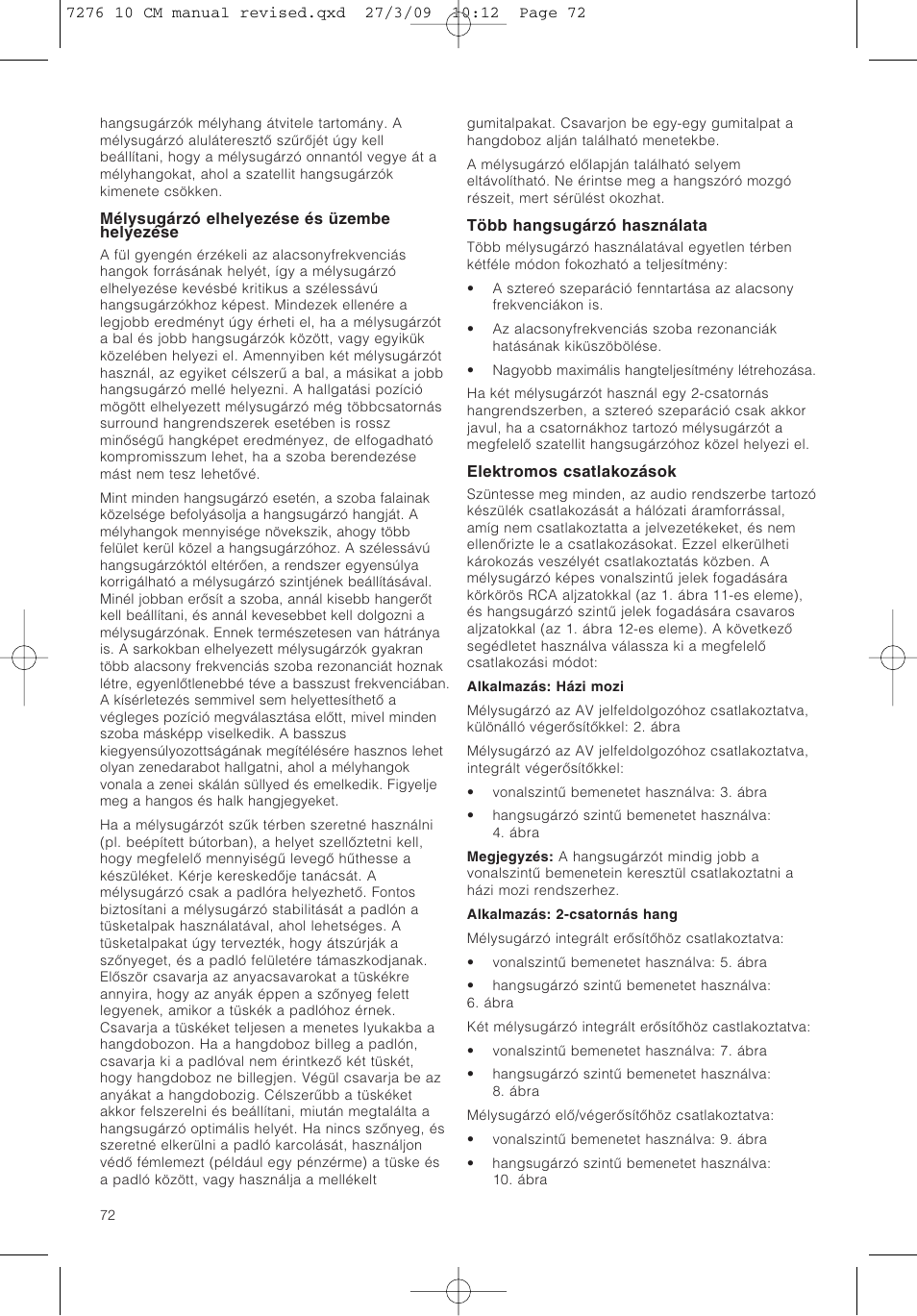 Bowers & Wilkins ASW 10CM User Manual | Page 75 / 104