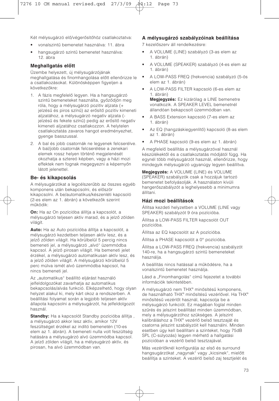 Bowers & Wilkins ASW 10CM User Manual | Page 76 / 104