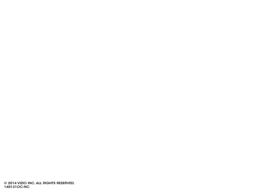 Vizio E320-B1 - Quickstart Guide User Manual | Page 16 / 16