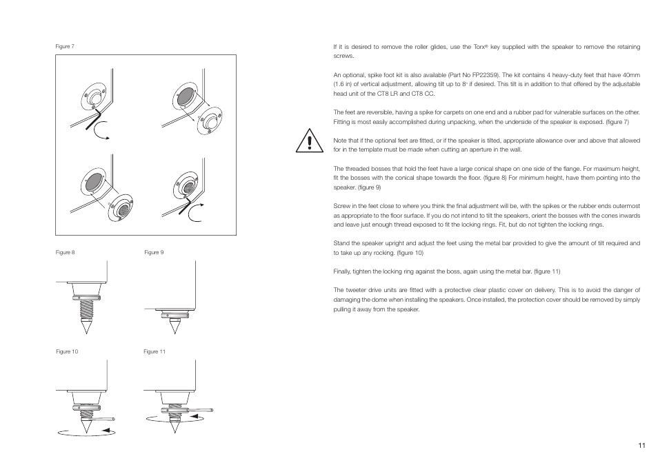 Bowers & Wilkins CT800 User Manual | Page 12 / 31