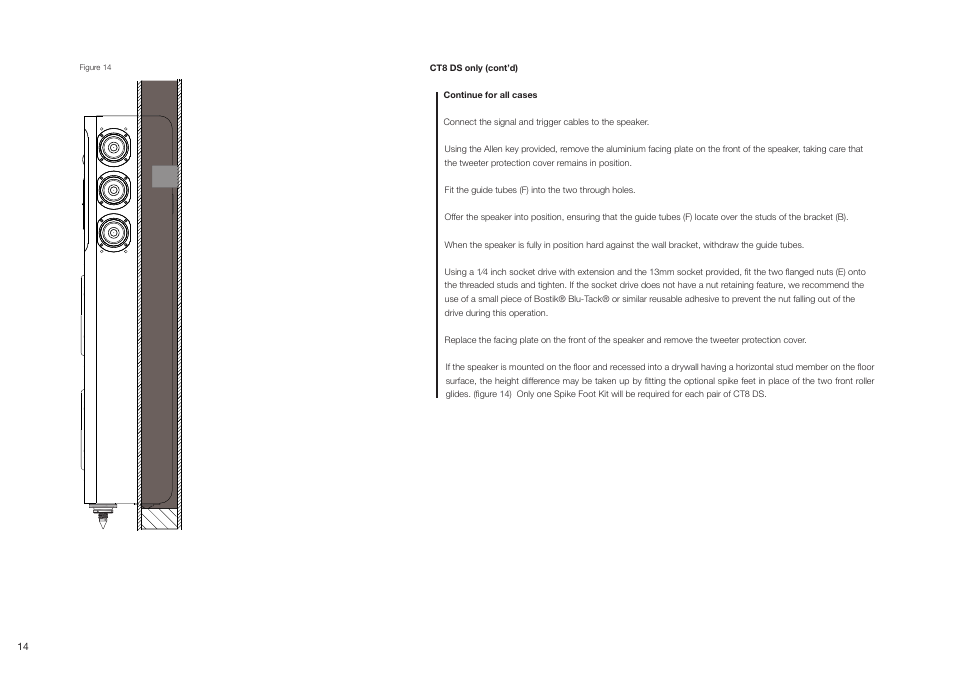 Bowers & Wilkins CT800 User Manual | Page 15 / 31