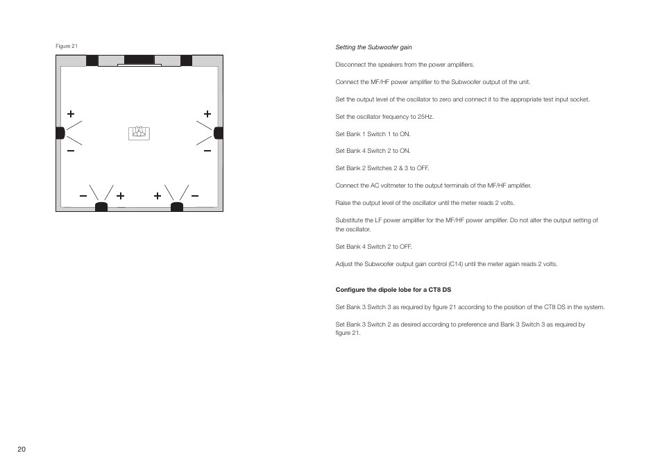 Bowers & Wilkins CT800 User Manual | Page 21 / 31