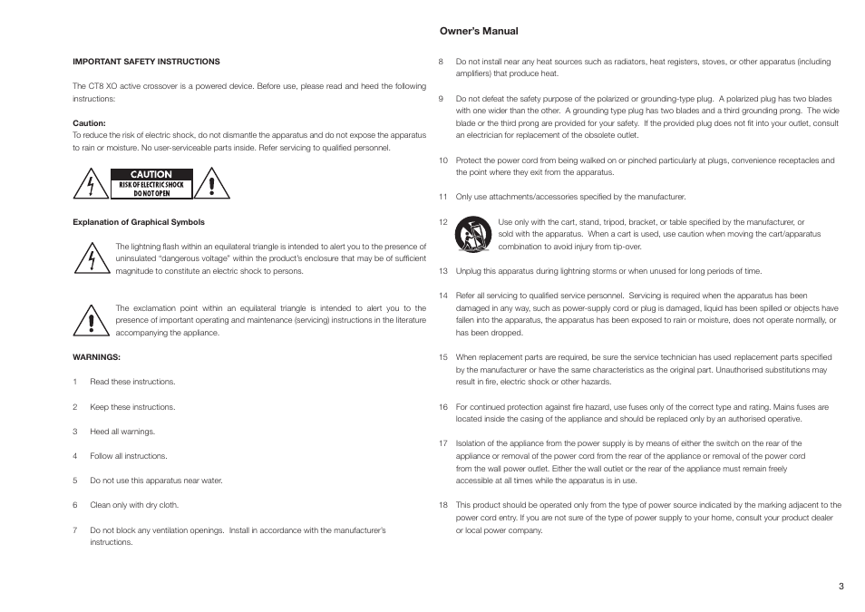 Bowers & Wilkins CT800 User Manual | Page 4 / 31