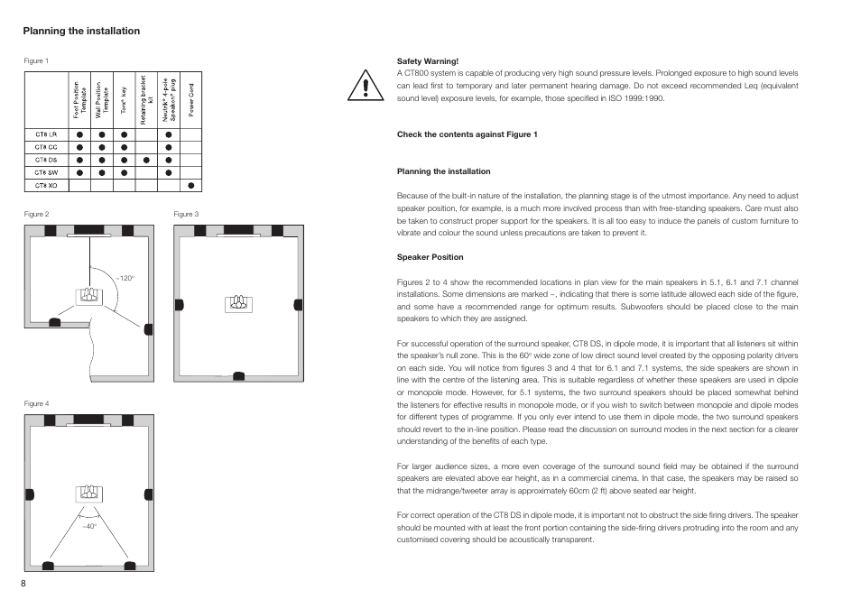 Bowers & Wilkins CT800 User Manual | Page 9 / 31